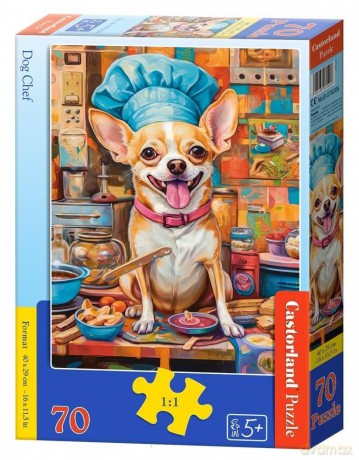 CASTORLAND 70 el. Dog Chef [PUZZLE]