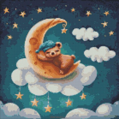 Diamentowa mozaika - Fairy Night 40x40 cm