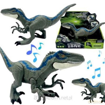 Dinozaur Interaktywny dźwięk świecące oczy [FIGURKA]