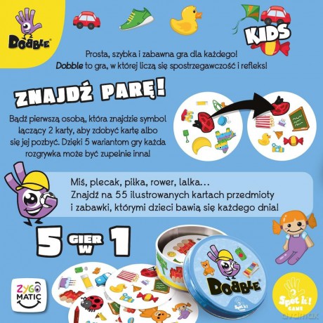 Dobble Kids REBEL [GRA]