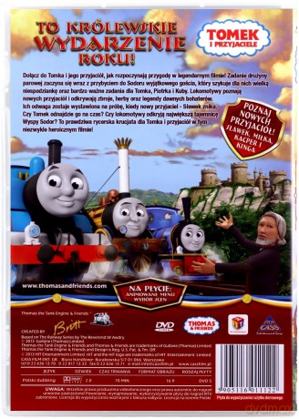 Tomek i Przyjaciele: Tajemnica Zaginionej Korony [DVD]
