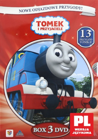 Tomek i Przyjaciele: Pogoń Za Latawcem / Lew Sodoru / Bohater Torów [BOX] [3DVD]