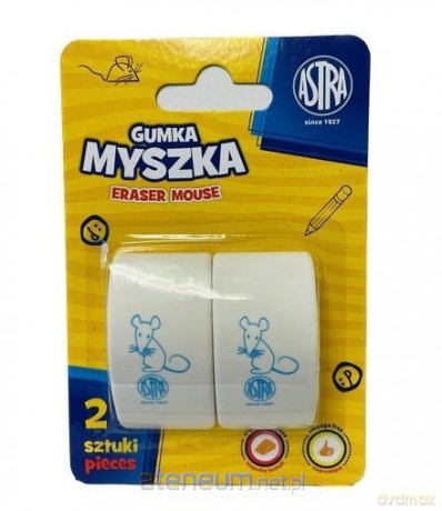 Gumka myszka 2szt