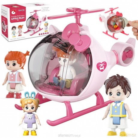 Helikopter z laleczkami [FIGURKA]
