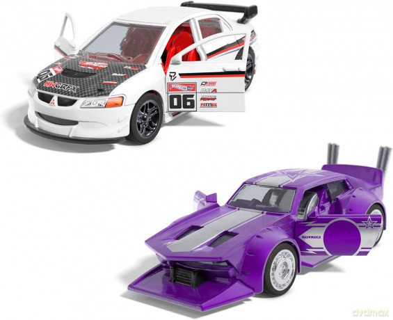 Hot Wheels Pull-Back Speeders Zestaw 2 pojazdy