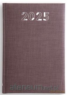 Kalendarz 2025 A5 caribe brązowy [KALENDARZ]