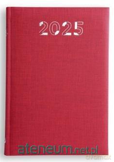 Kalendarz 2025 A5 caribe czerwony [KALENDARZ]