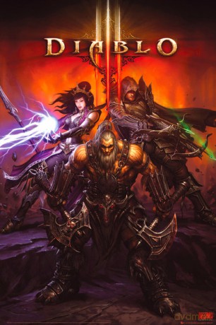 Diablo 3 Heroes [PLAKAT]