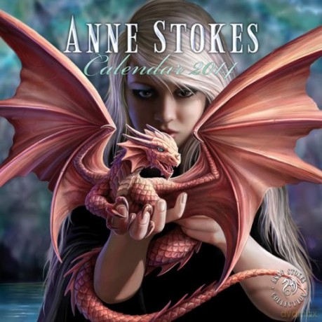 Anne Stokes - kalendarz 2014 [KALENDARZ]