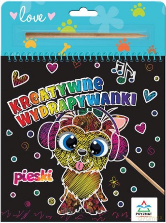 Kreatywne wydrapywanki. Pieski [KSIĄŻKA]