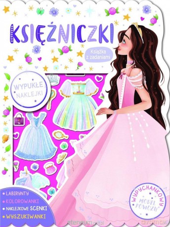 Księżniczki. Książka z zadaniami [KSIĄŻKA]