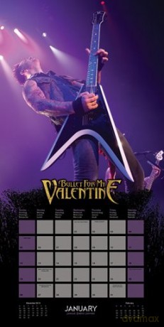Bullet for My Valentine - kalendarz 2014 [KALENDARZ]