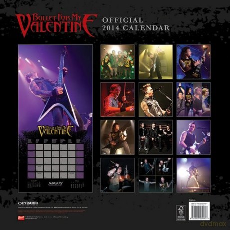 Bullet for My Valentine - kalendarz 2014 [KALENDARZ]