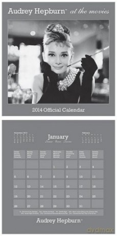 Audrey Hepburn - kalendarz 2014 [KALENDARZ]
