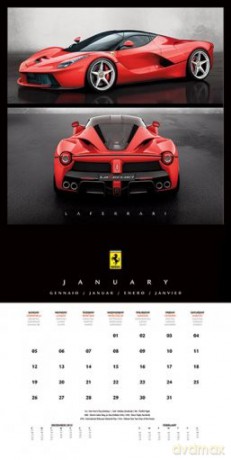 Ferrari Gt - kalendarz 2014 [KALENDARZ]