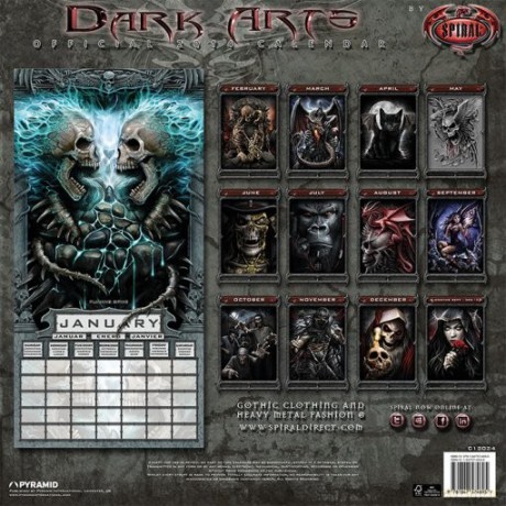 Spiral Dark Arts - kalendarz 2014 [KALENDARZ]
