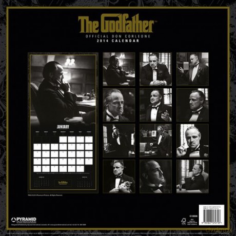 The Godfather - kalendarz 2014 [KALENDARZ]