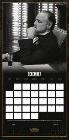 The Godfather - kalendarz 2014 [KALENDARZ]