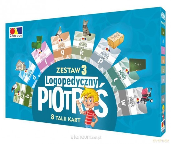 Logopedyczny Piotruś. Zestaw 3 [KSIĄŻKA]