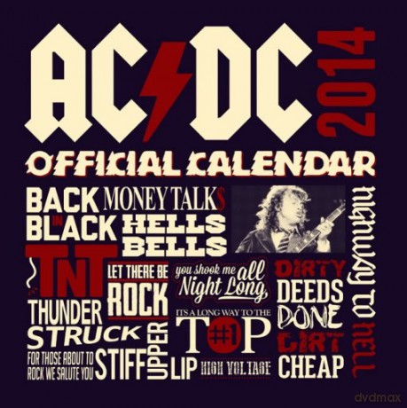 AC/DC - kalendarz 2014 [KALENDARZ]