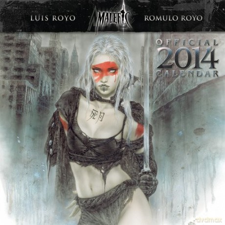 Luis Royo - kalendarz 2014 [KALENDARZ]