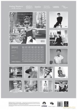 Audrey Hepburn - kalendarz 2014 [KALENDARZ]