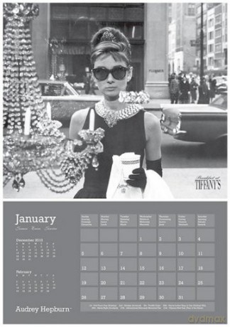 Audrey Hepburn - kalendarz 2014 [KALENDARZ]
