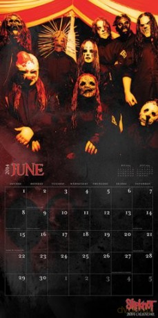 Slipknot - kalendarz 2014 [KALENDARZ]