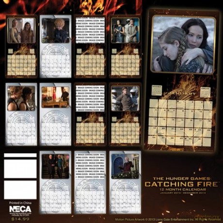 The Hunger Games: Catching Fire - kalendarz 2014 [KALENDARZ]