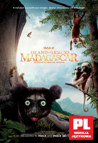Island of Lemurs: Madagascar [DVD]