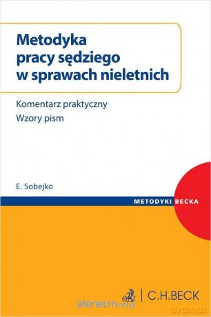 Metodyka pracy sędziego w sprawach nieletnich - Eugeniusz Sobejko [KSIĄŻKA]