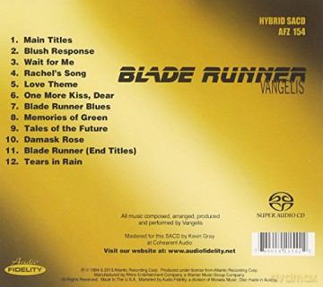 Vangelis: Blade Runner Soundtrack (Łowca Androidów) (Hybrid) [SACD]