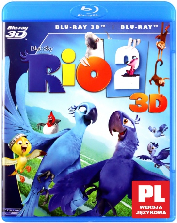 Rio 2 3D [Blu-Ray 3D]+[Blu-Ray]