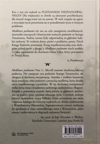 Modlitwa psalmami - Nan C. Merrill [KSIĄŻKA]
