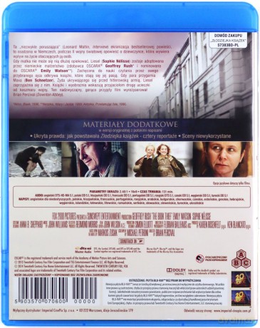 Złodziejka książek [Blu-Ray]