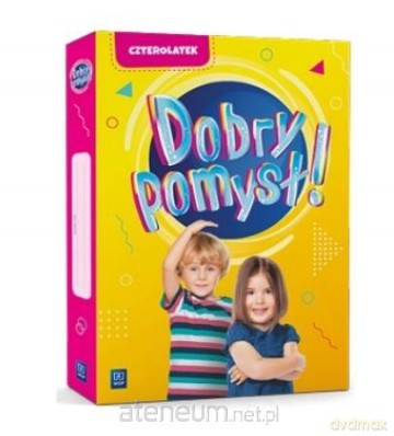 Pakiet: Dobry pomysł! Czterolatek [KSIĄŻKA]