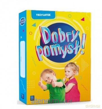 Pakiet: Dobry pomysł! Trzylatek [KSIĄŻKA]