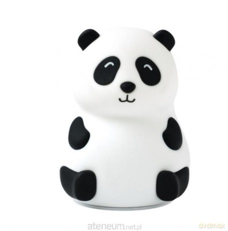 Panda lampka silikonowa biała
