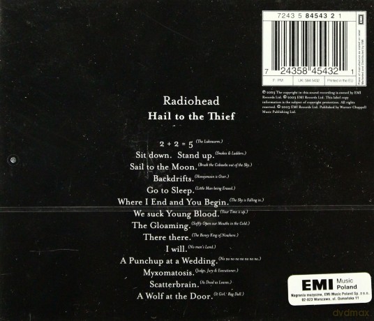 Radiohead: Hail To The Thief [CD]