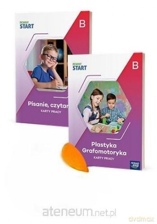 Pewny start KP Plastyka, grafomotoryka poz.B [KSIĄŻKA]