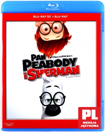 Pan Peabody i Sherman 3D [Blu-Ray 3D]+[Blu-Ray]