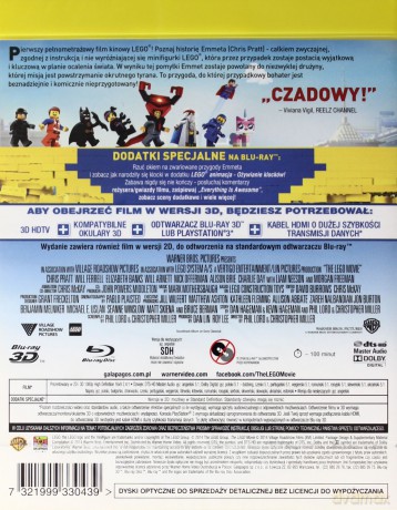 LEGO Przygoda 3D [Blu-Ray 3D]+[Blu-Ray]