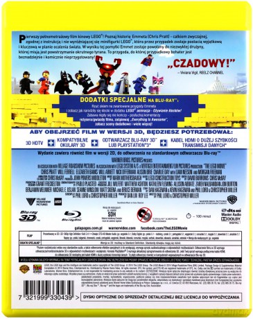 LEGO Przygoda 3D [Blu-Ray 3D]+[Blu-Ray]