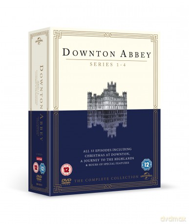 Downton Abbey Sezony 1-4 [15DVD]