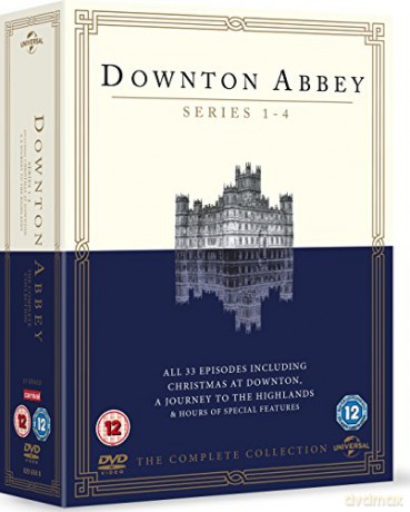 Downton Abbey Sezony 1-4 [15DVD]