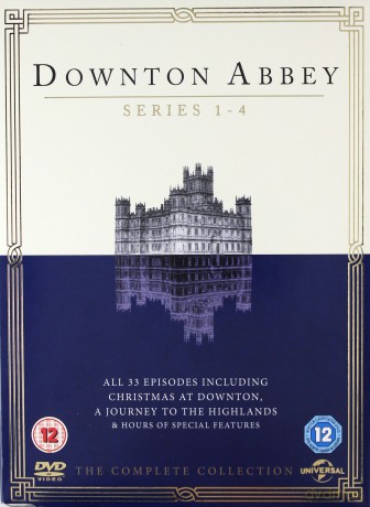 Downton Abbey Sezony 1-4 [15DVD]
