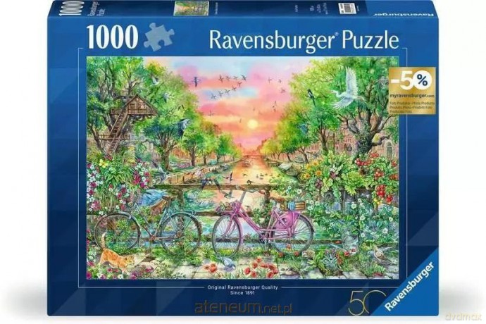 REVENSBURGER 1000 el. Amsterdam 50 el. urodziny [PUZZLE]