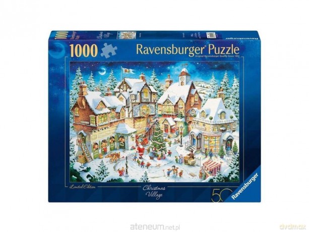 REVENSBURGER 1000 el. Białe święta 50 el. urodziny [PUZZLE]