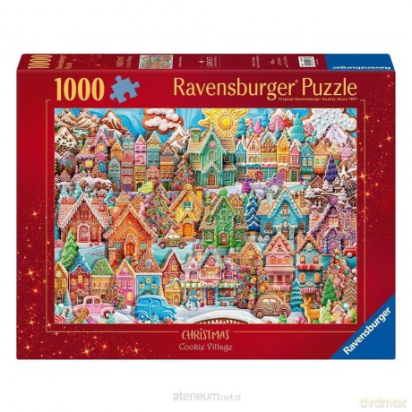 REVENSBURGER 1000 el. Ciasteczkowe święta [PUZZLE]