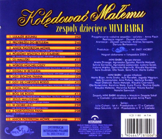Mini Babki: Kolędować Małemu (Kolędy) [CD]